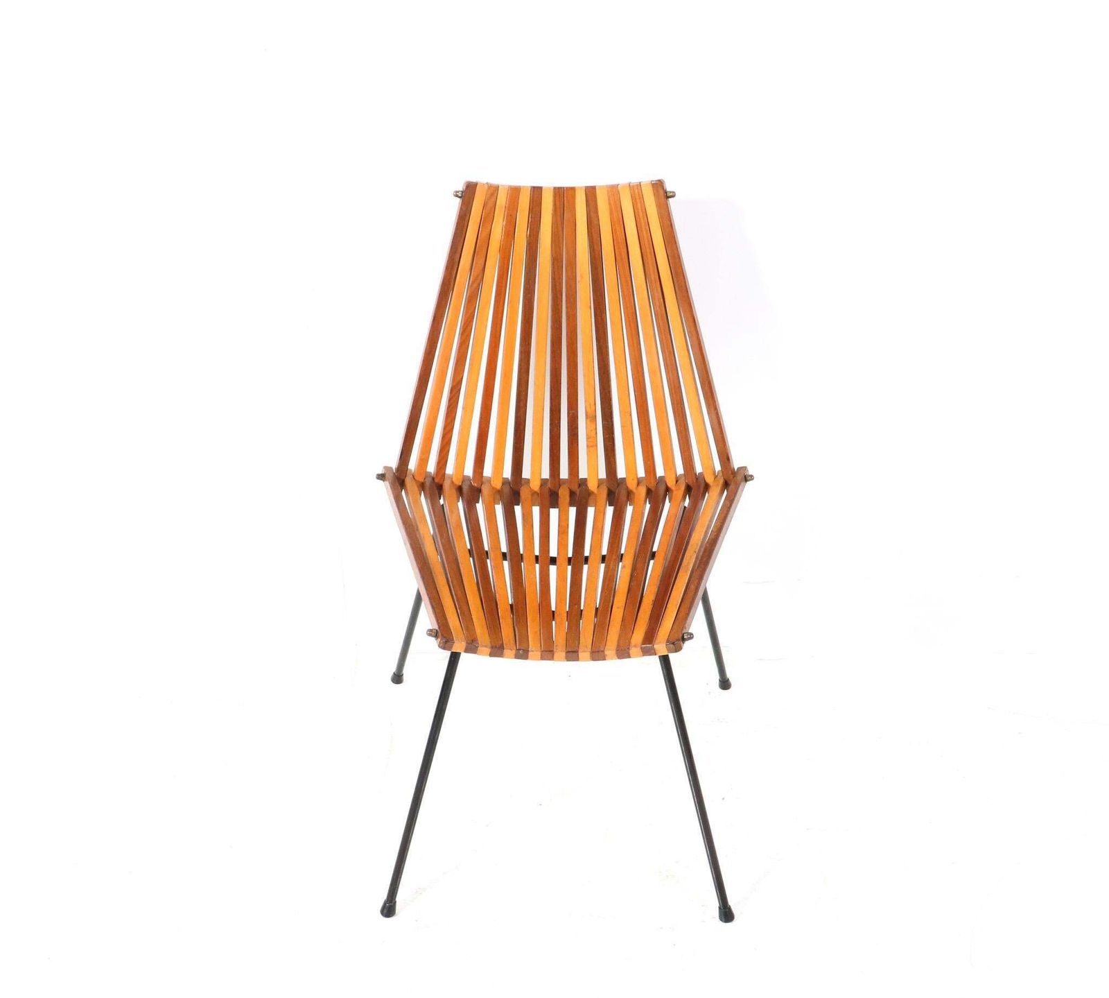 Mid Century Modern Model 218 Side Chair By Dirk Van Sliedregt For Rohé, 1961 photo furniture