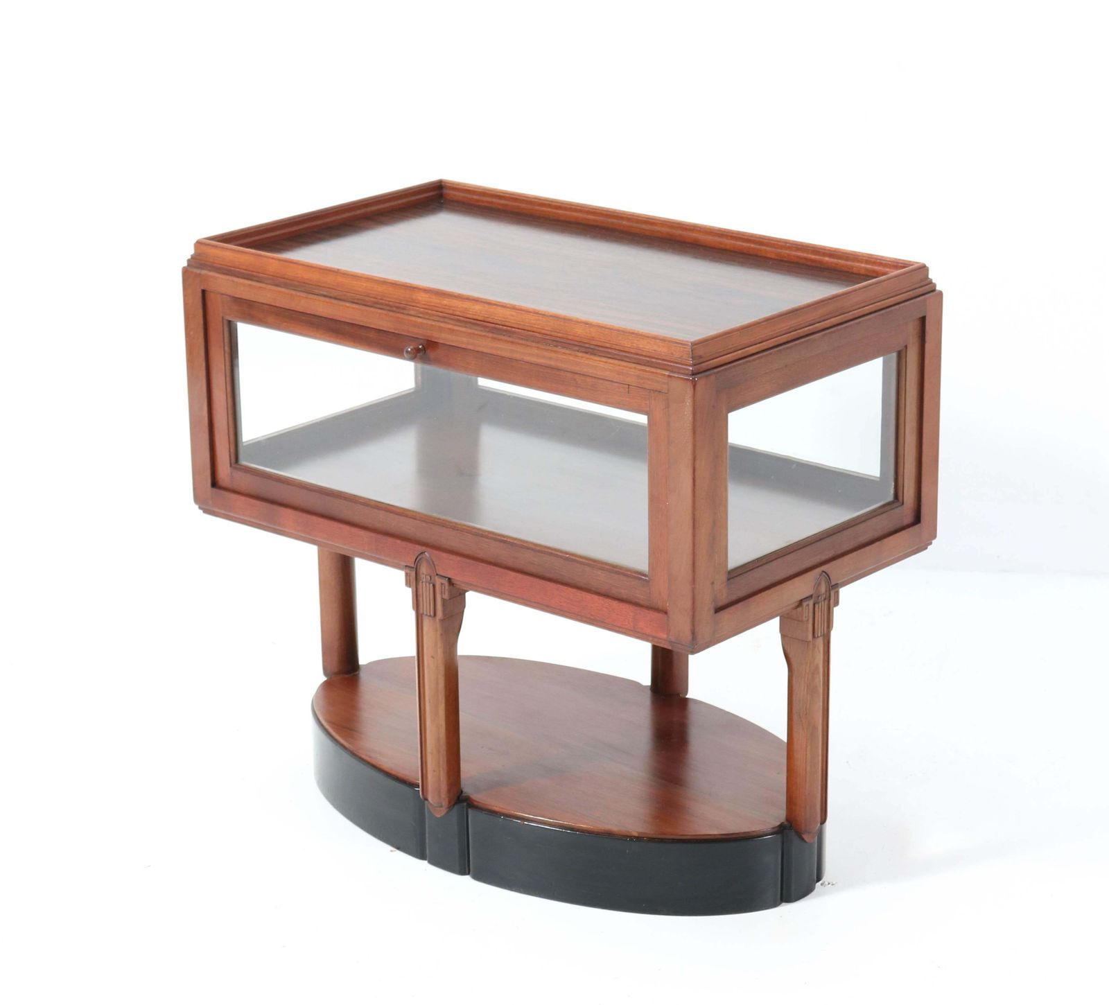 photo furniture Walnut Art Deco Amsterdamse School Tea Cabinet By Hildo Krop For 'T Woonhuys