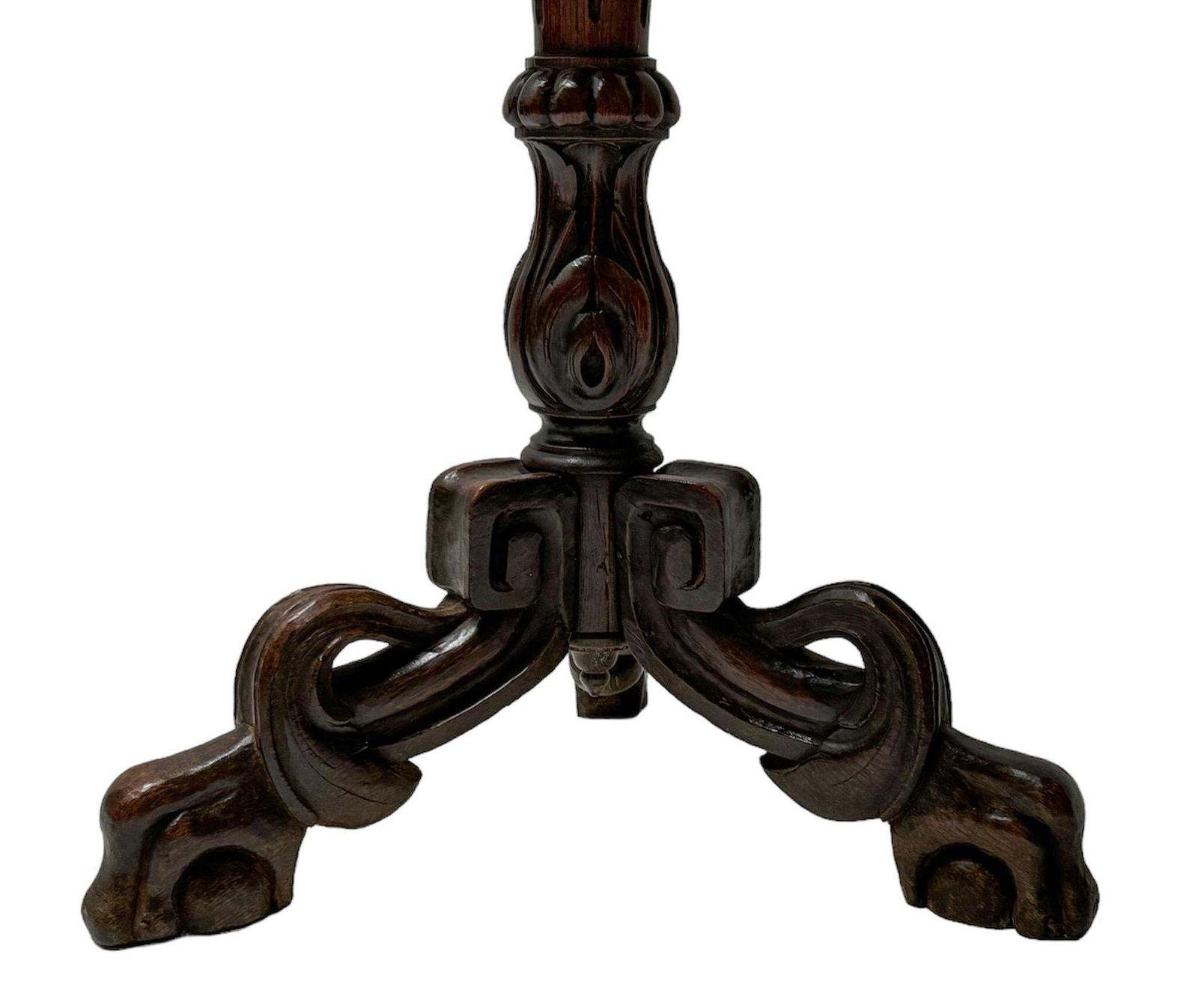 Garden Decor French Carved Fruitwood  Black Forest Planter Or Jardiniiere, 1880s photo