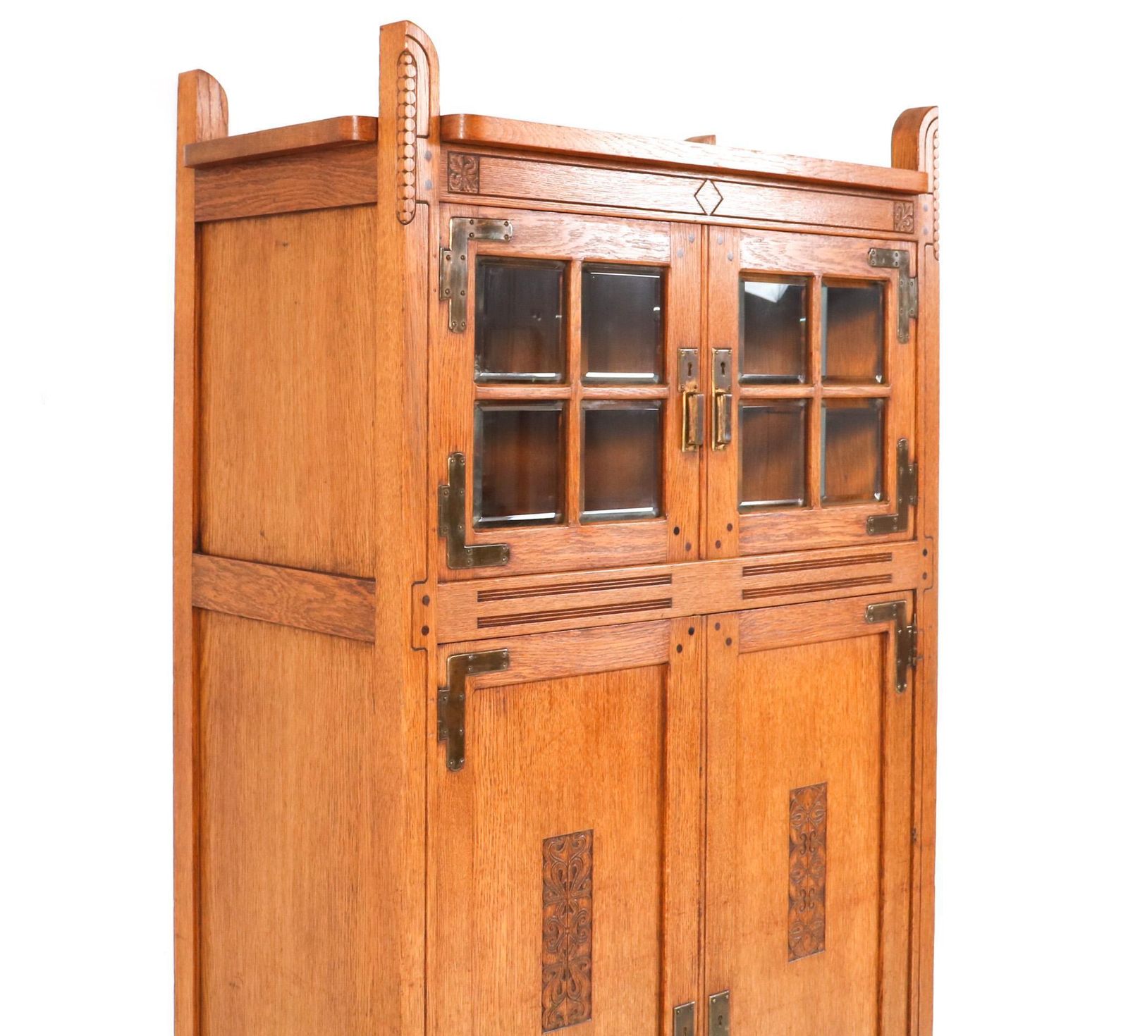 Arts & Crafts Bookcase By Willem Penaat For Fa. Haag & Zn  Amsterdam, 1897 photo vinterior