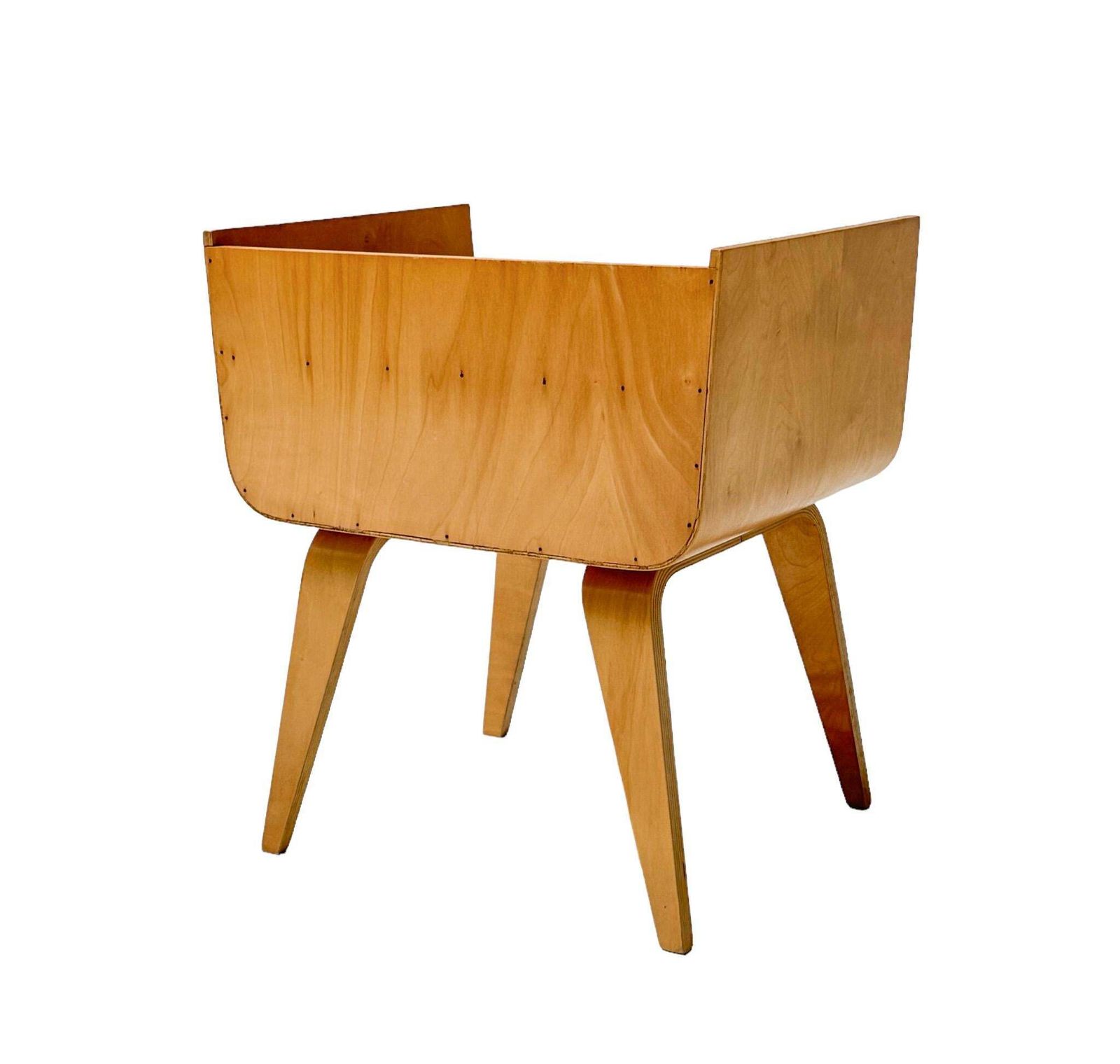 Cor Alons Birch Mid Century Modern Nightstand For Gouda Den Boer, 1950s photo vintage
