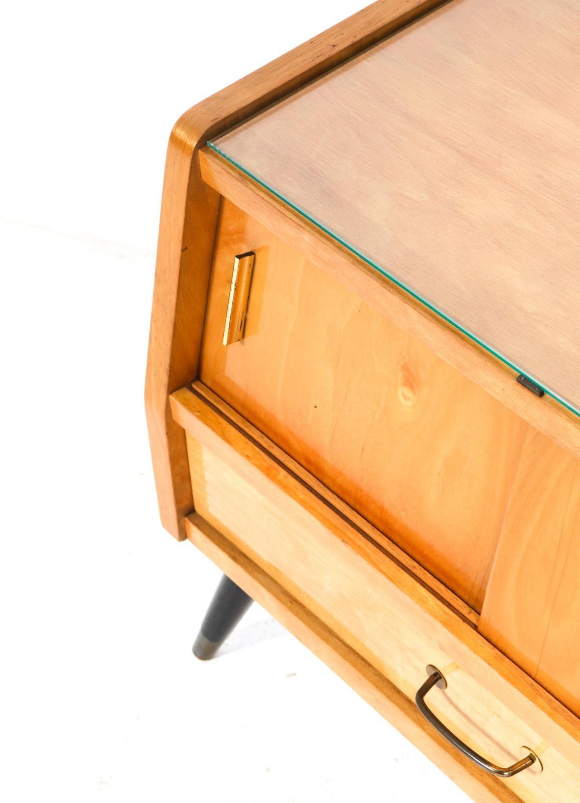 photo for sale Mid Century Modern Italian Nightstands Or Bedside Tables, 1960s