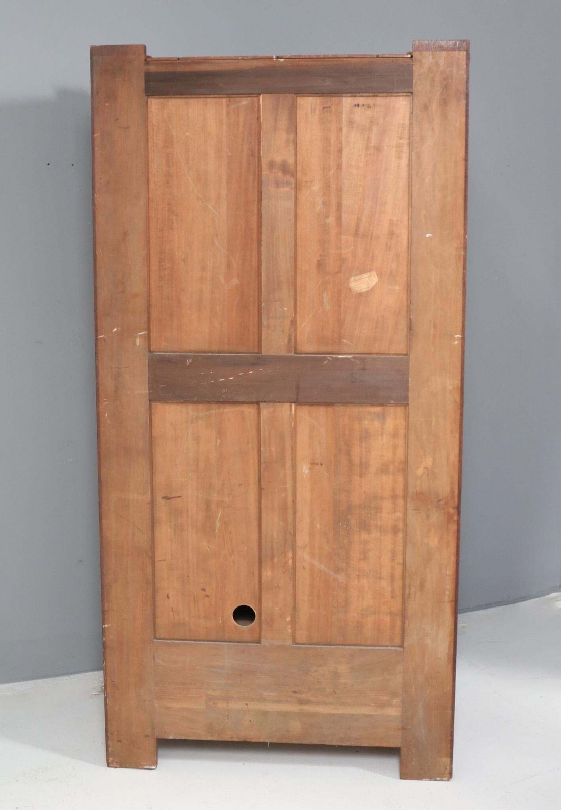 photo for sale Art Deco Modernist Oak Armoire Or Wardrobe By Hendrik Wouda For Pander, 1924