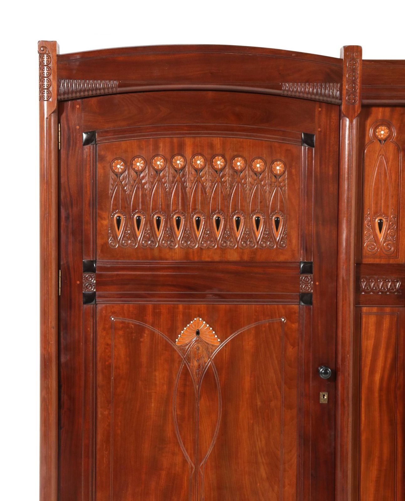 Arts & Crafts Armoire Or Wardrobe By Jac. Van Den Bosch For 'T Binnenhuis, 1910 photo buy