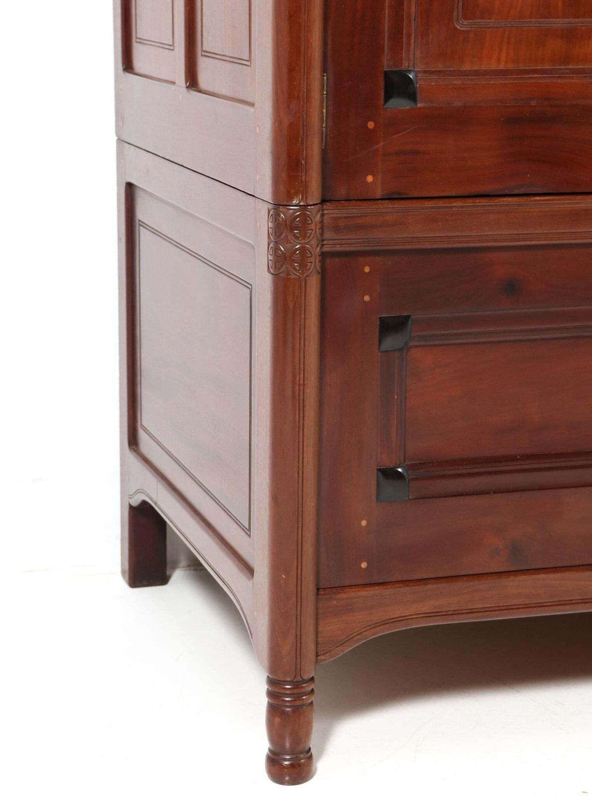 photo for sale Arts & Crafts Armoire Or Wardrobe By Jac. Van Den Bosch For 'T Binnenhuis, 1910