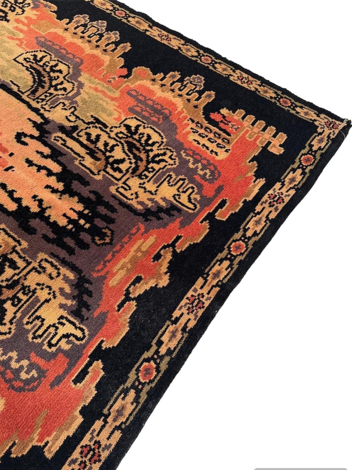 Art Deco Amsterdamse School Carpet Or Rug In The Style Of Jaap Gidding , 1920s photo 2437.0