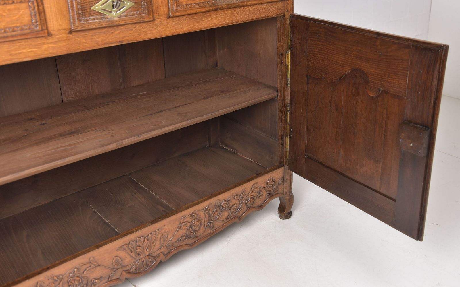 Antique! Restored Baroque Louis XV Sideboard Circa 1790, Oak Cabinet, Chest Of Drawers photo 1798.0