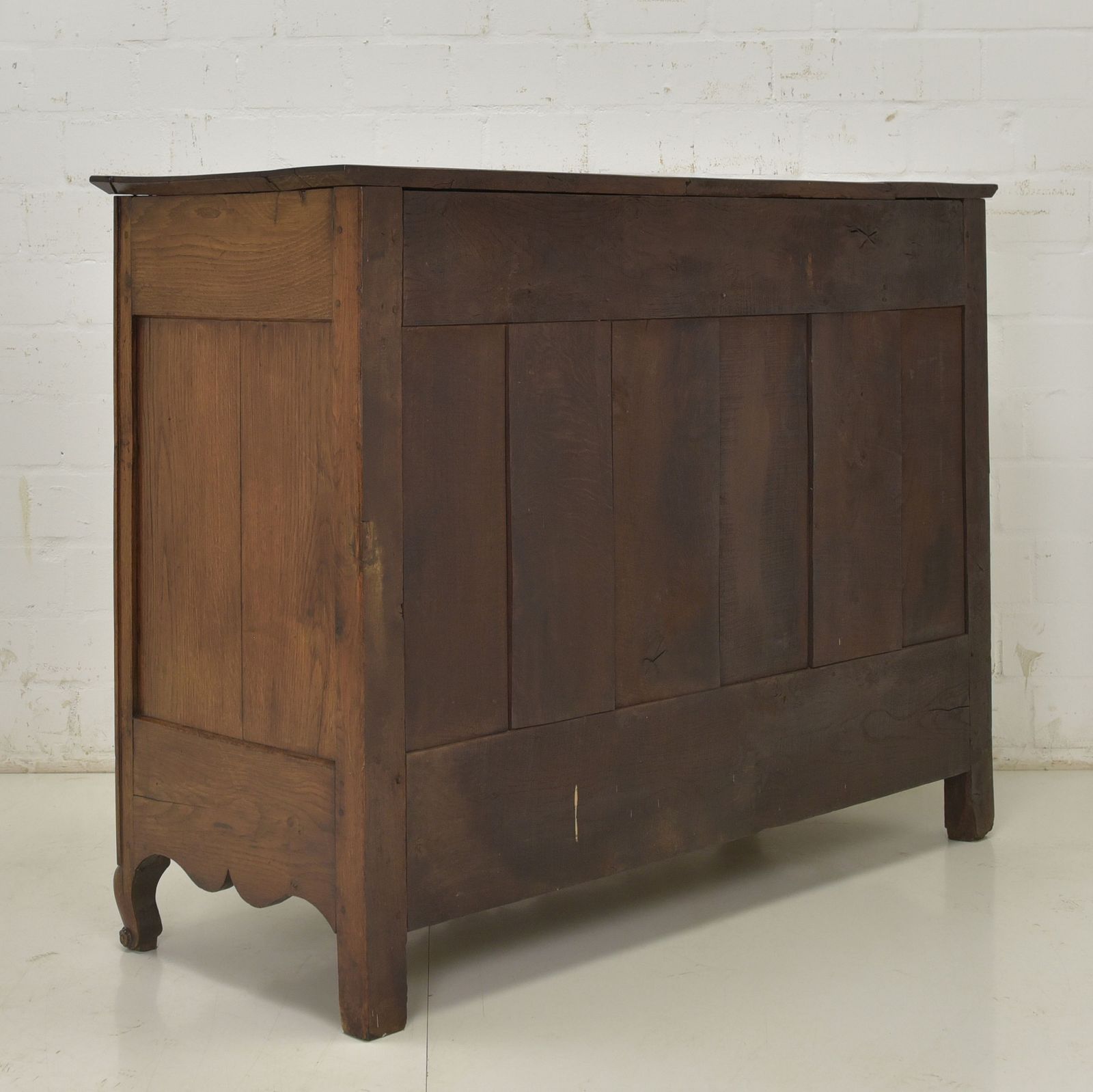 1798.0 Antique! Restored Baroque Louis XV Sideboard Circa 1790, Oak Cabinet, Chest Of Drawers photo