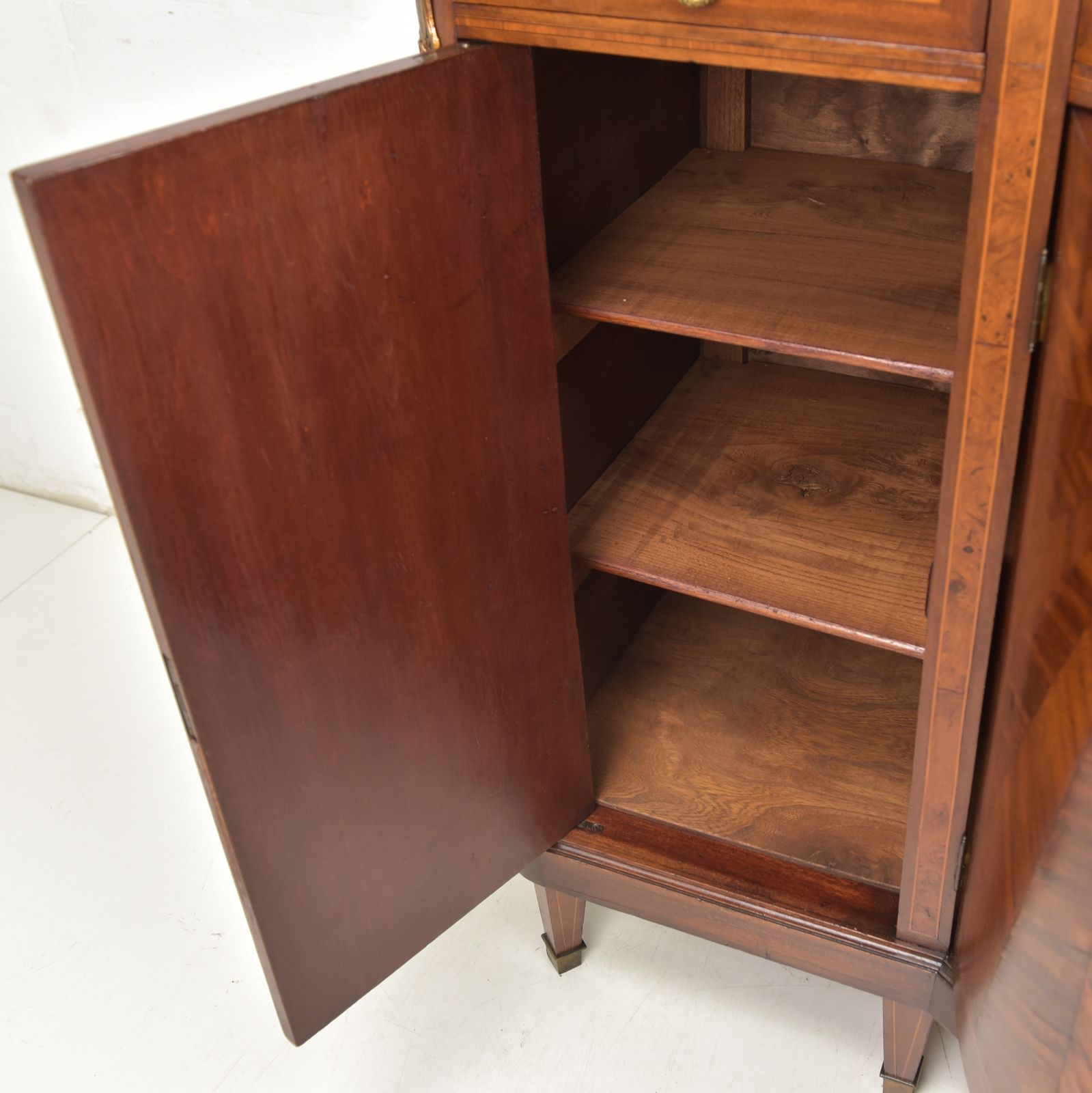 Antique! Restored Art Deco 1925 Mahogany Sideboard Dresser Dining Room photo Furniture