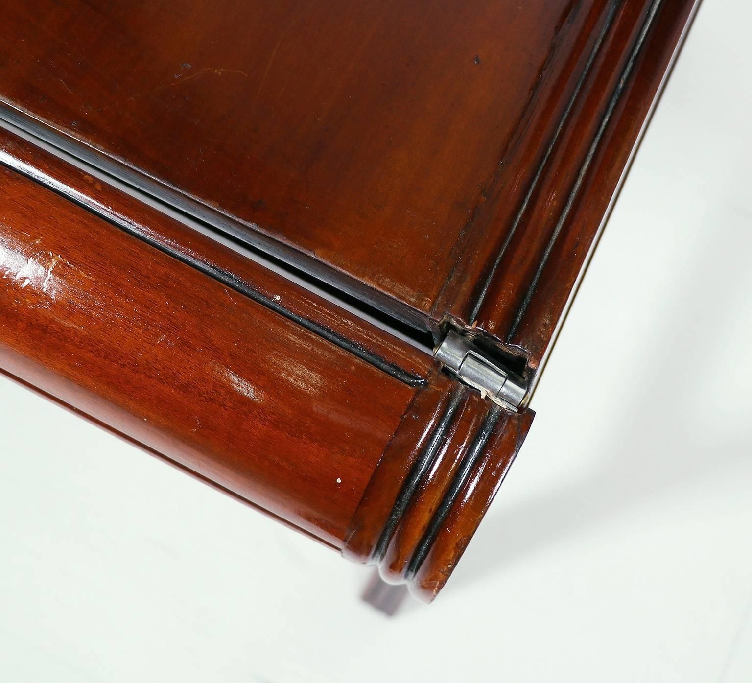 photo for sale Antique Metamorphic Mahogany Library Armchair Chair, English Regency, Circa 1810