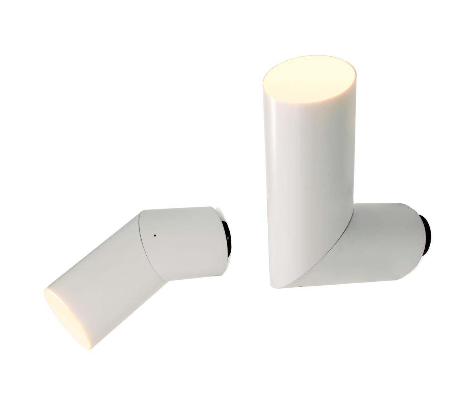 1 (Of 3) Pair Of Postmodern White Spotlights By Brendel & Loewig, Berlin, 1980s photo 1933.0
