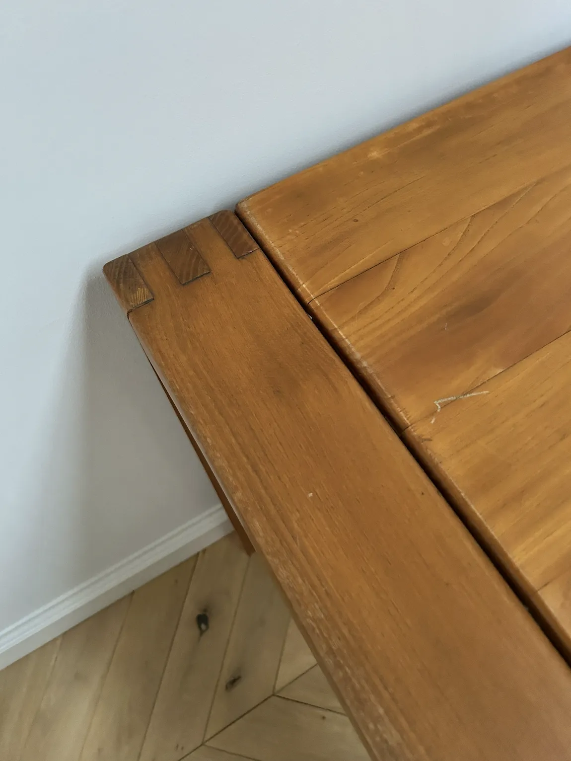 Pierre Chapo B02 Elm Desk Maison Regain French Circa 1960s photo furniture
