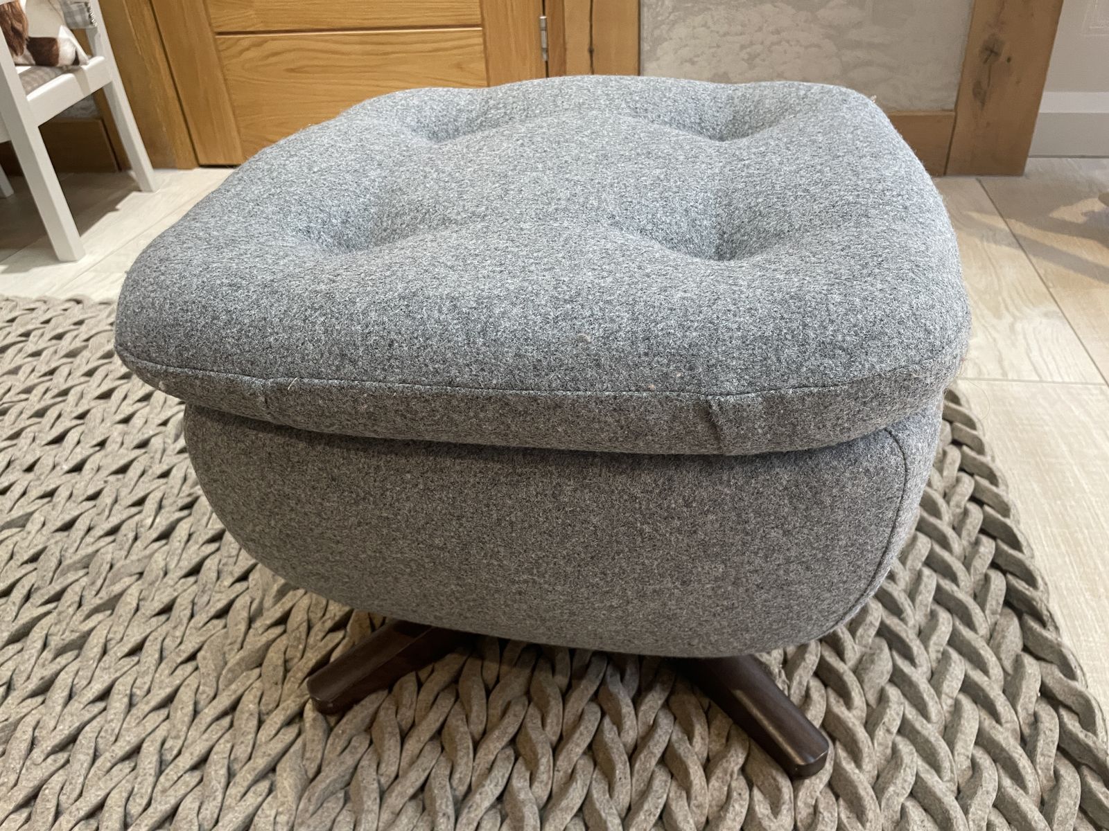 Parker Knoll Statesman In Abraham Moon Wool photo for sale