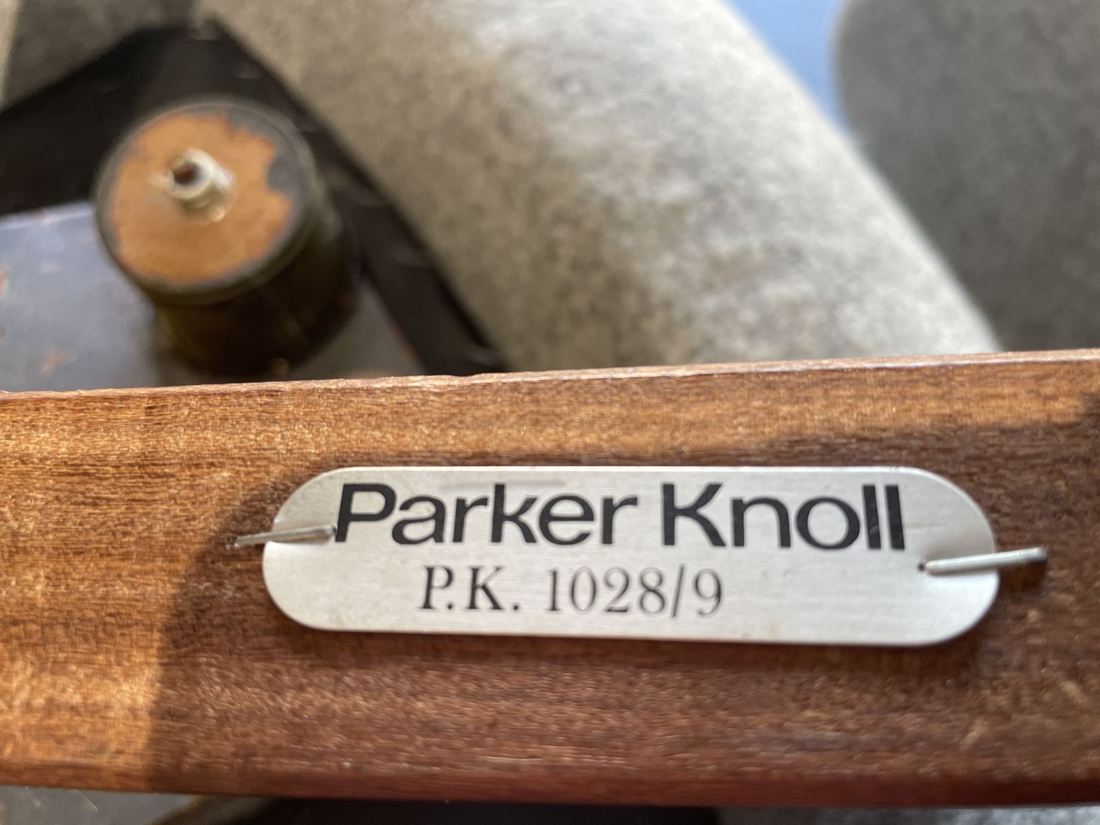 Parker Knoll Statesman In Abraham Moon Wool photo Furniture