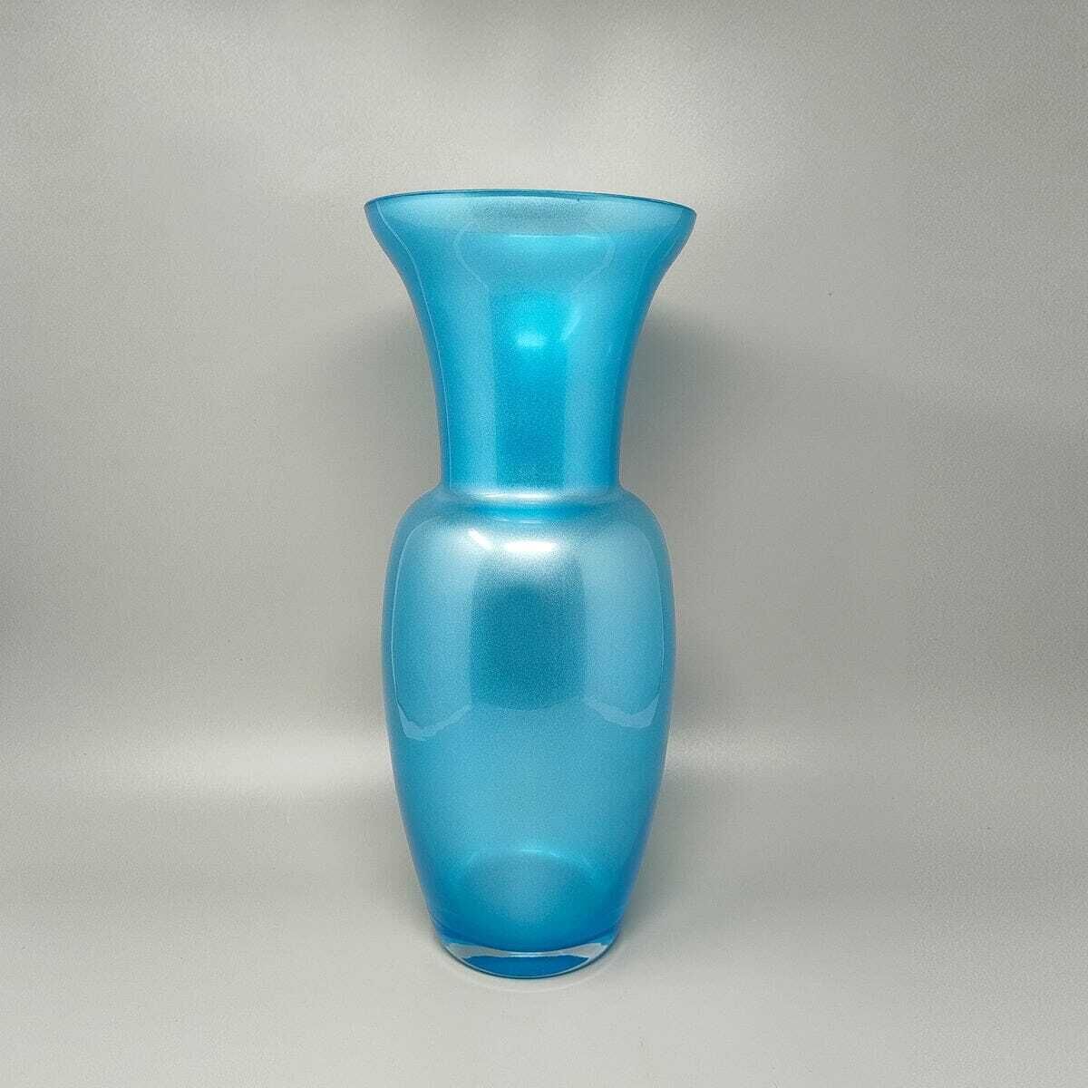 1970s Astonishing Blue Vase By Jean Close' For Michielotto. Made In Italy photo furniture