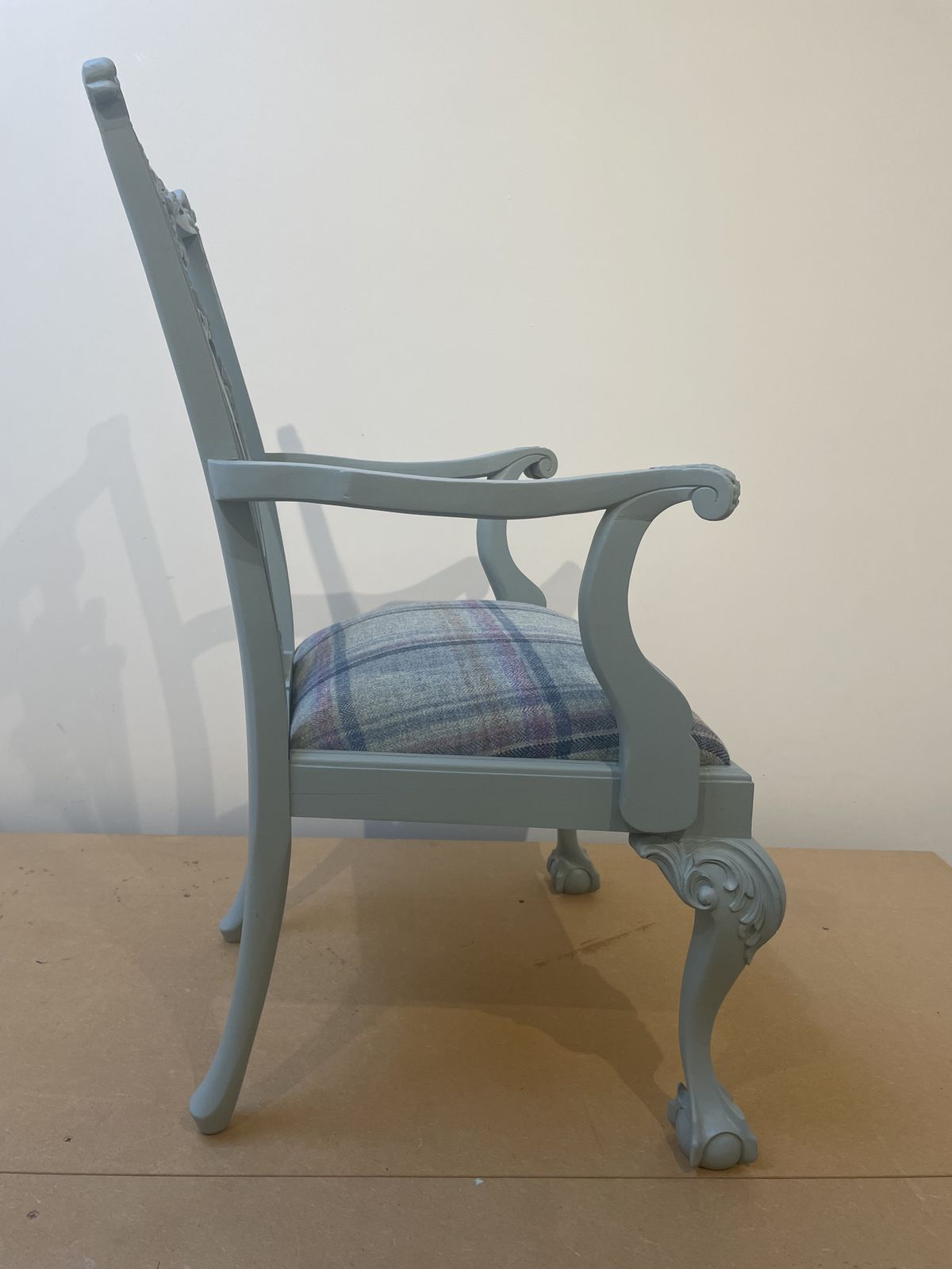 3/4 Chippendale American Carver Chair photo furniture