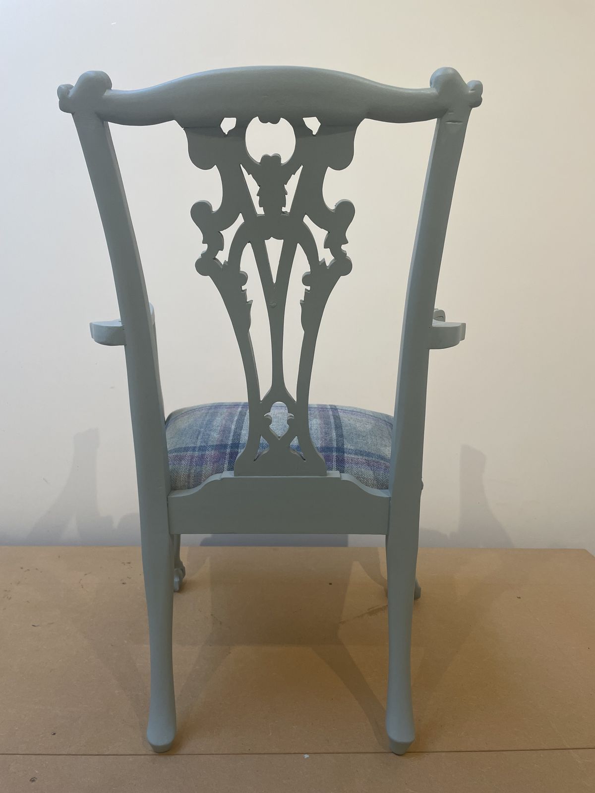 3/4 Chippendale American Carver Chair photo for sale
