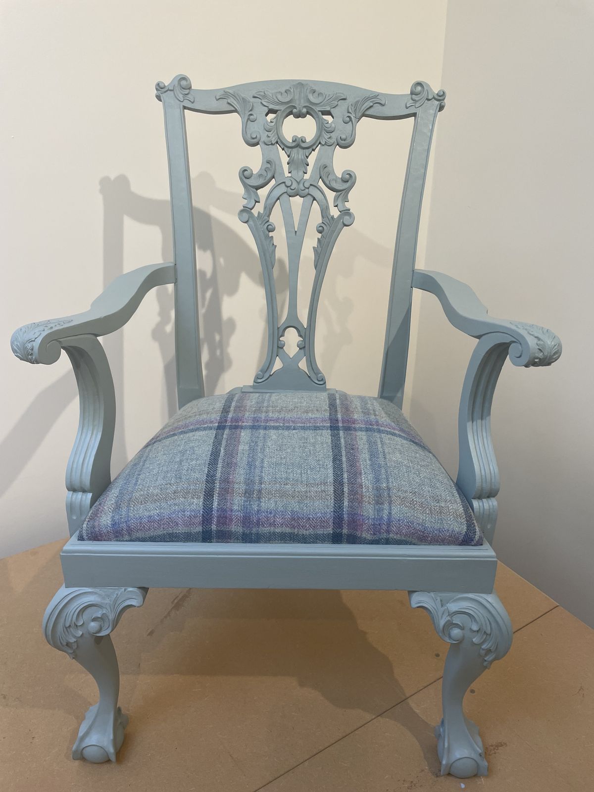 3/4 Chippendale American Carver Chair