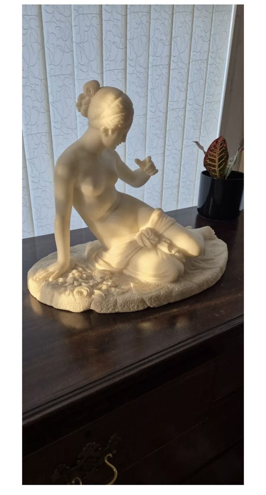 Italian Carrara Marble Sculpture 19th Century Of A Lady photo for sale