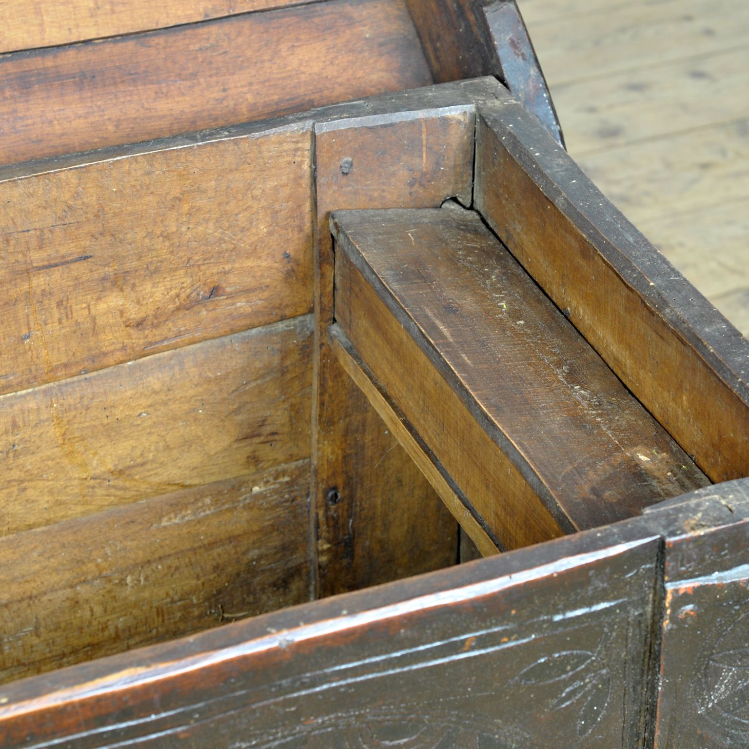 Large Antique Shepherd’s Chest, 1850s photo furniture