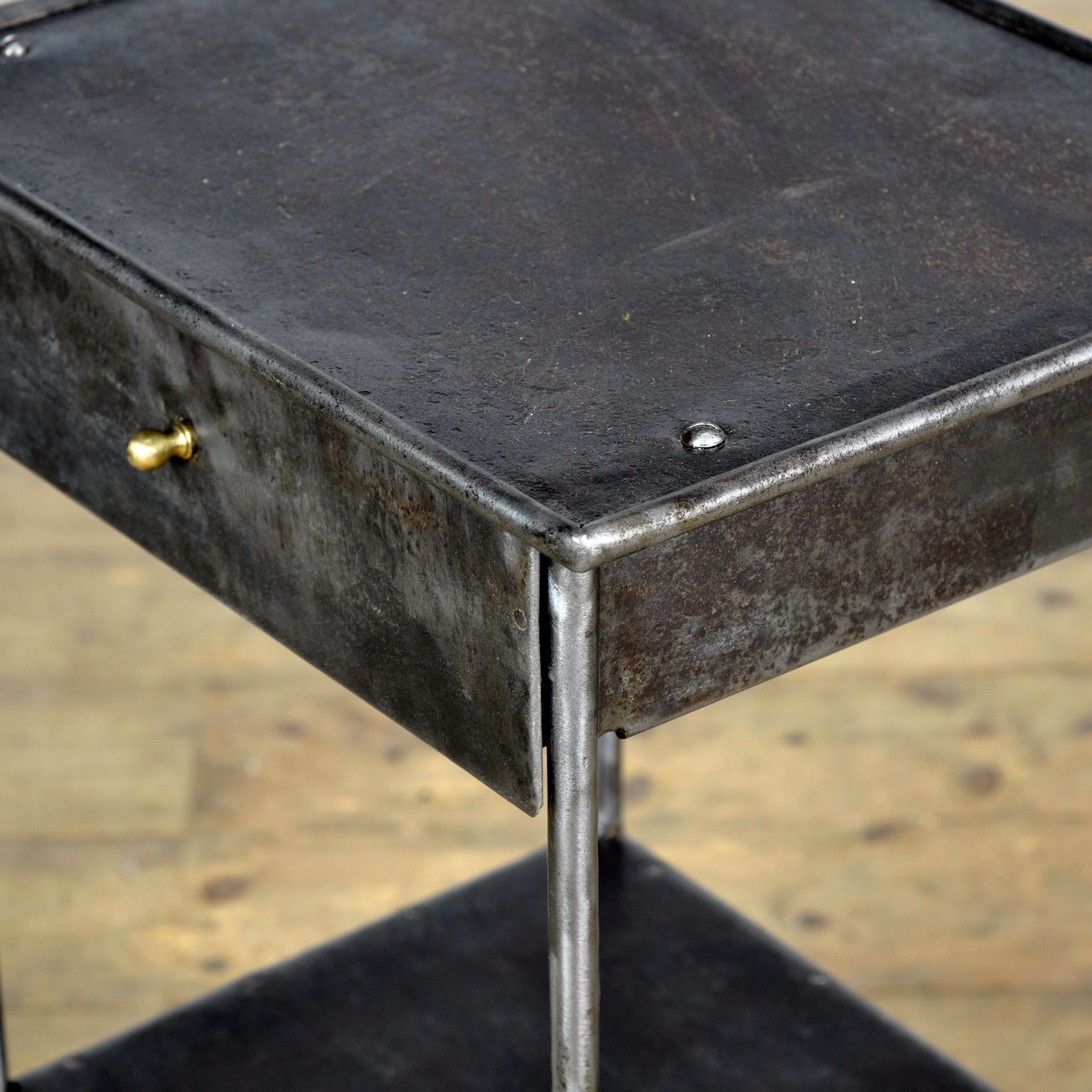 Iron Nightstand, 1910s photo for sale