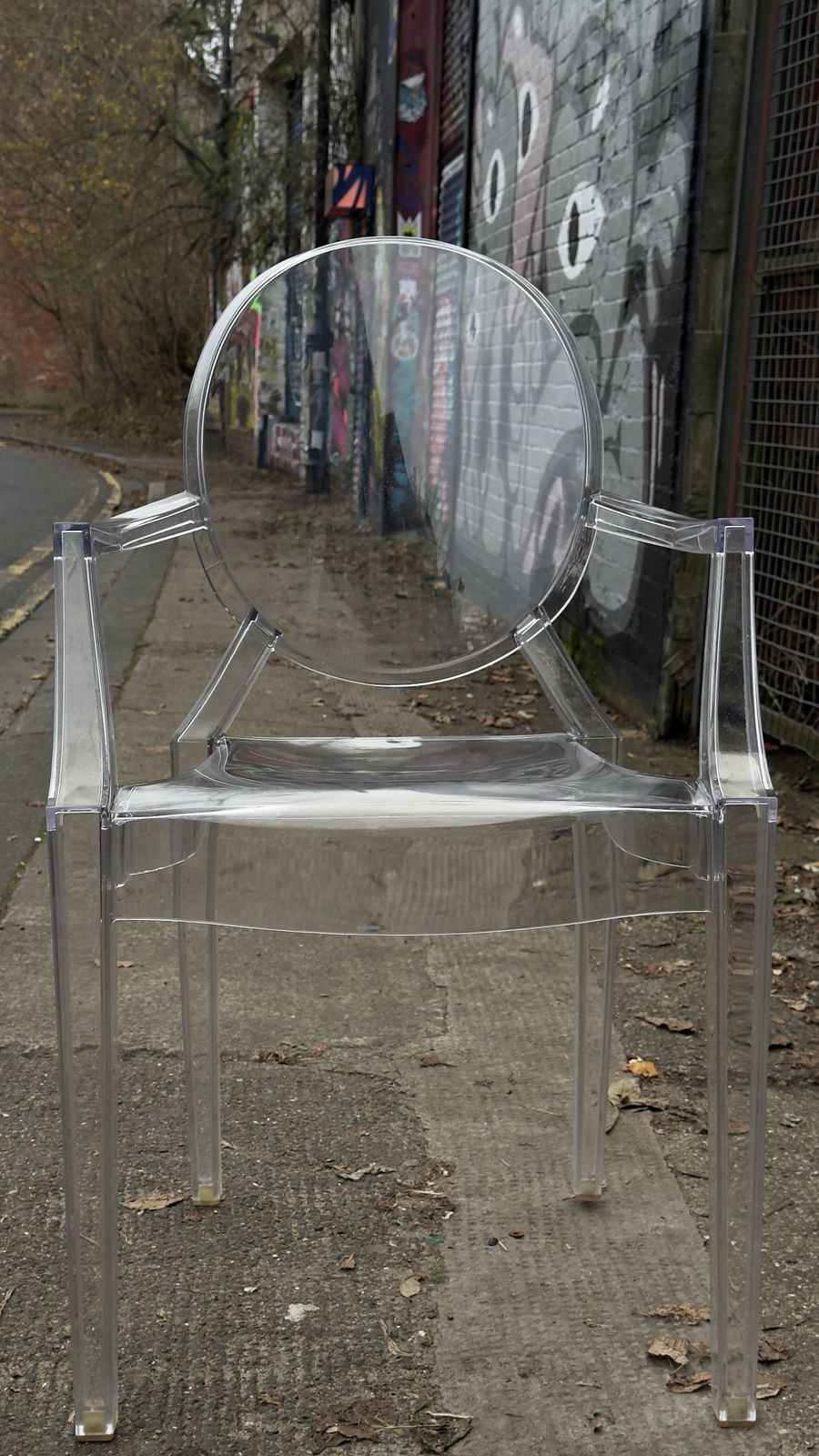 Set Of 4 Philippe Starck Louis Ghost Chairs By Kartell – Priced To Sell Fast!