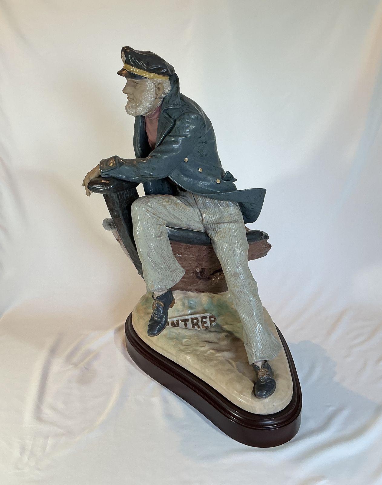 Lladro Days Of Yore Seafarer 22" Ltd Ed Signed Sculpture Gres Retired 2248 Vgc photo buy
