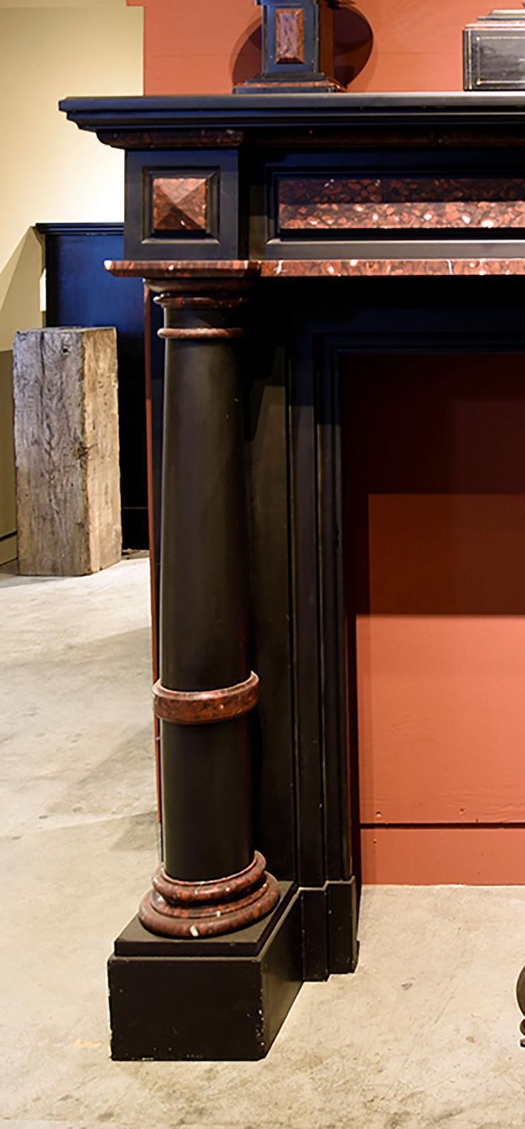 Antique Fireplace Mantel, 19th Century photo furniture
