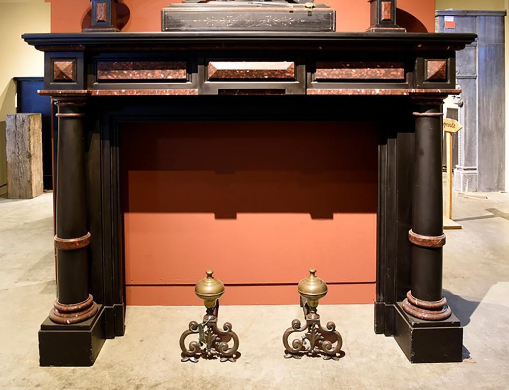 Antique Fireplace Mantel, 19th Century photo vinterior