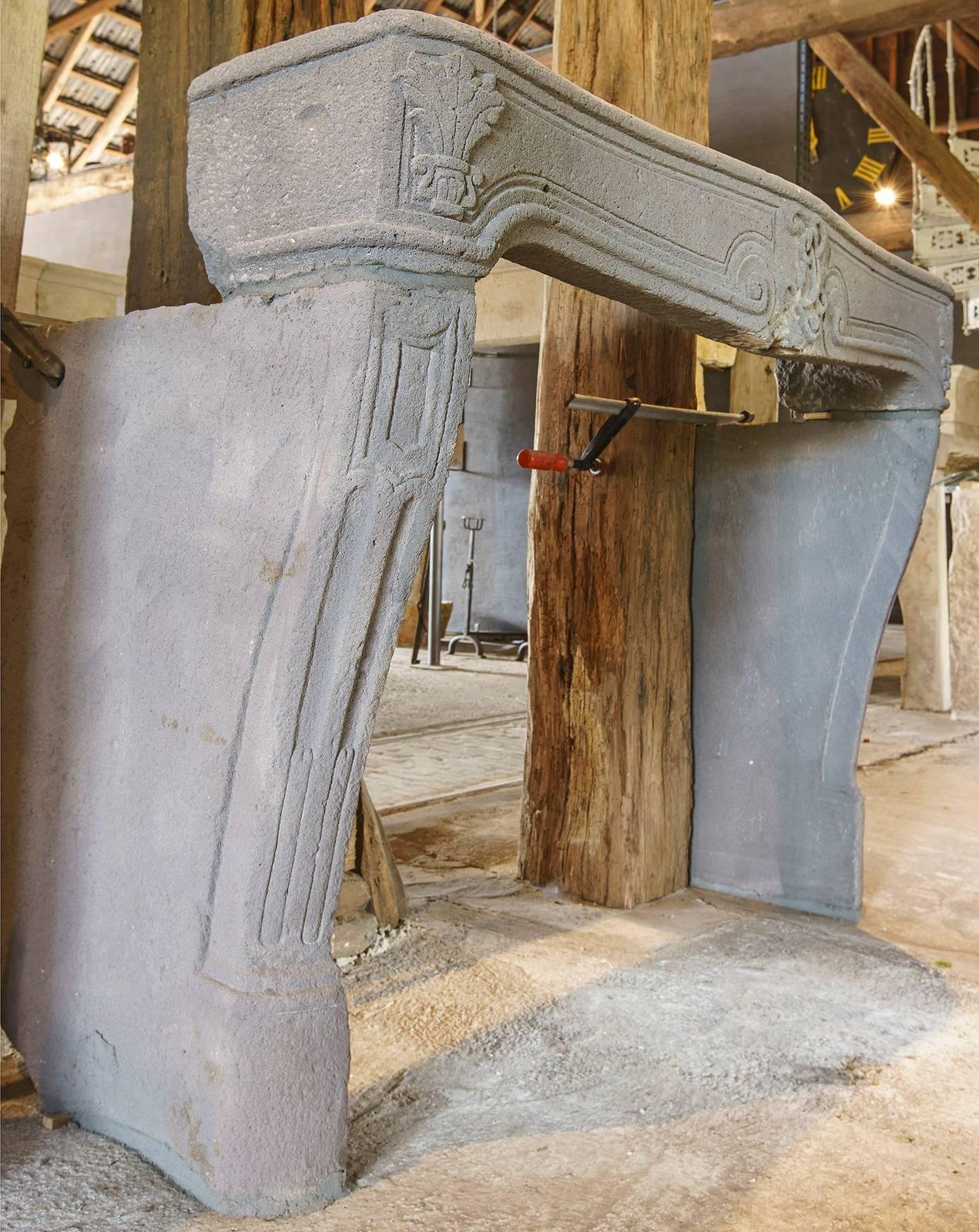 Antique Fireplace Mantel photo furniture
