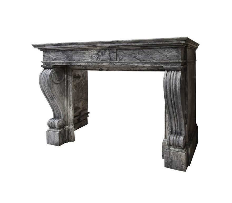 Antique Dutch Fireplace Mantel 19th Century photo 7020.0