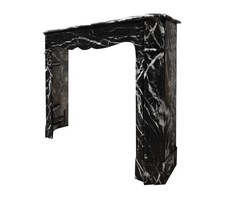 Marble Pompadour Fireplace 19th Century photo 3015.0