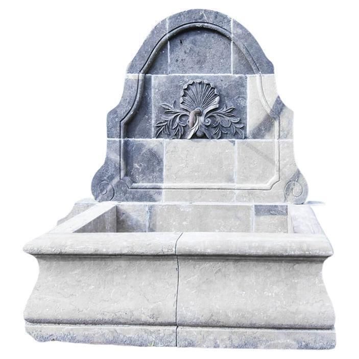 Vintage Sandstone Wall Fountain