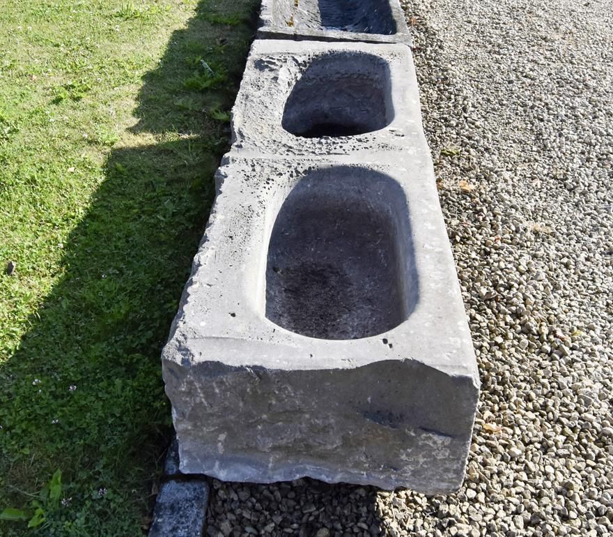 19th Century Antique Belgian Bluestone Trough photo 2584.0