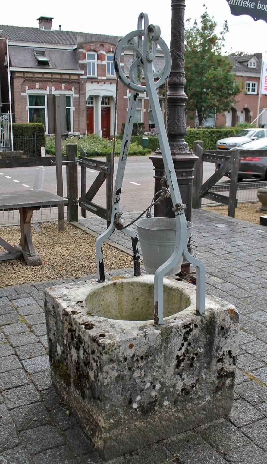 Antique Well From The 18th Century From France photo Garden Decor