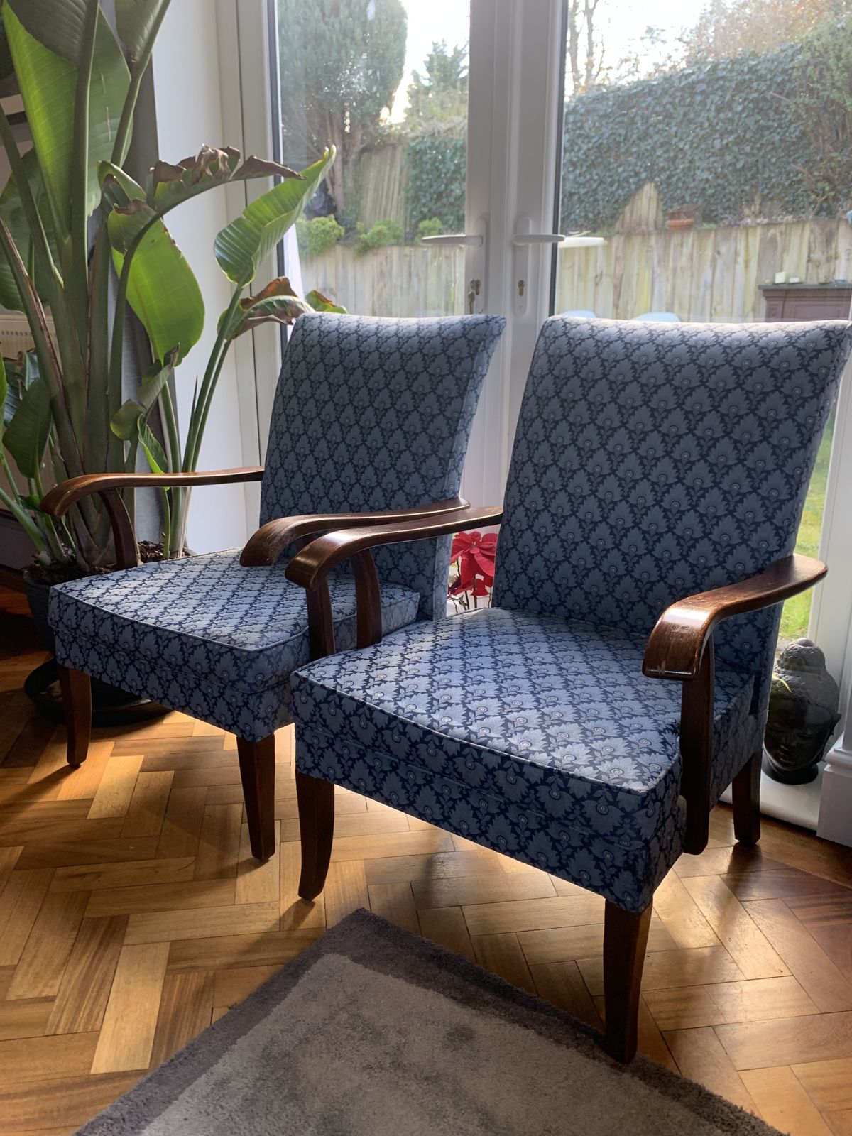 Pair Of Parker Knoll Mid Century P.K717 Chairs