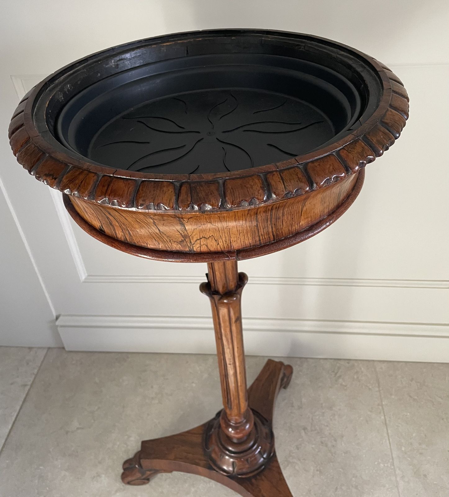Exceptional Regency William IV Rosewood Jardinere photo 1380.0