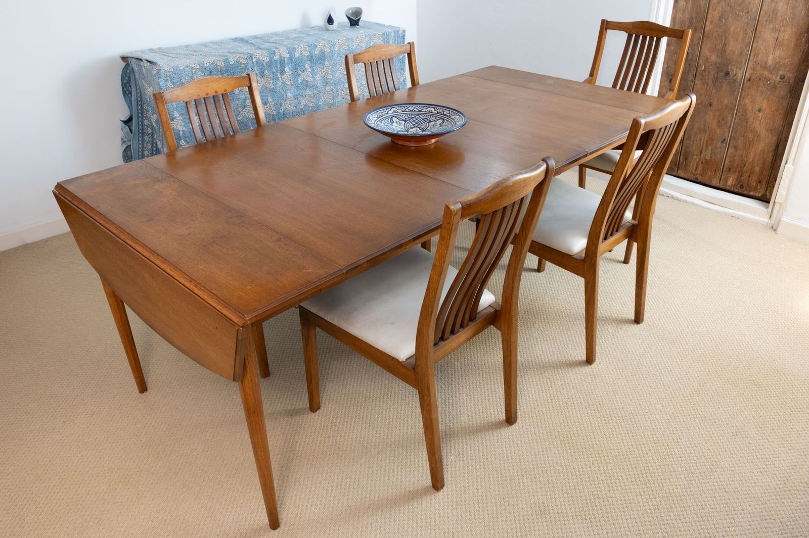 photo furniture Mid Century Modern American Heritage Dining Room Table And Chairs   Seats Up To 6