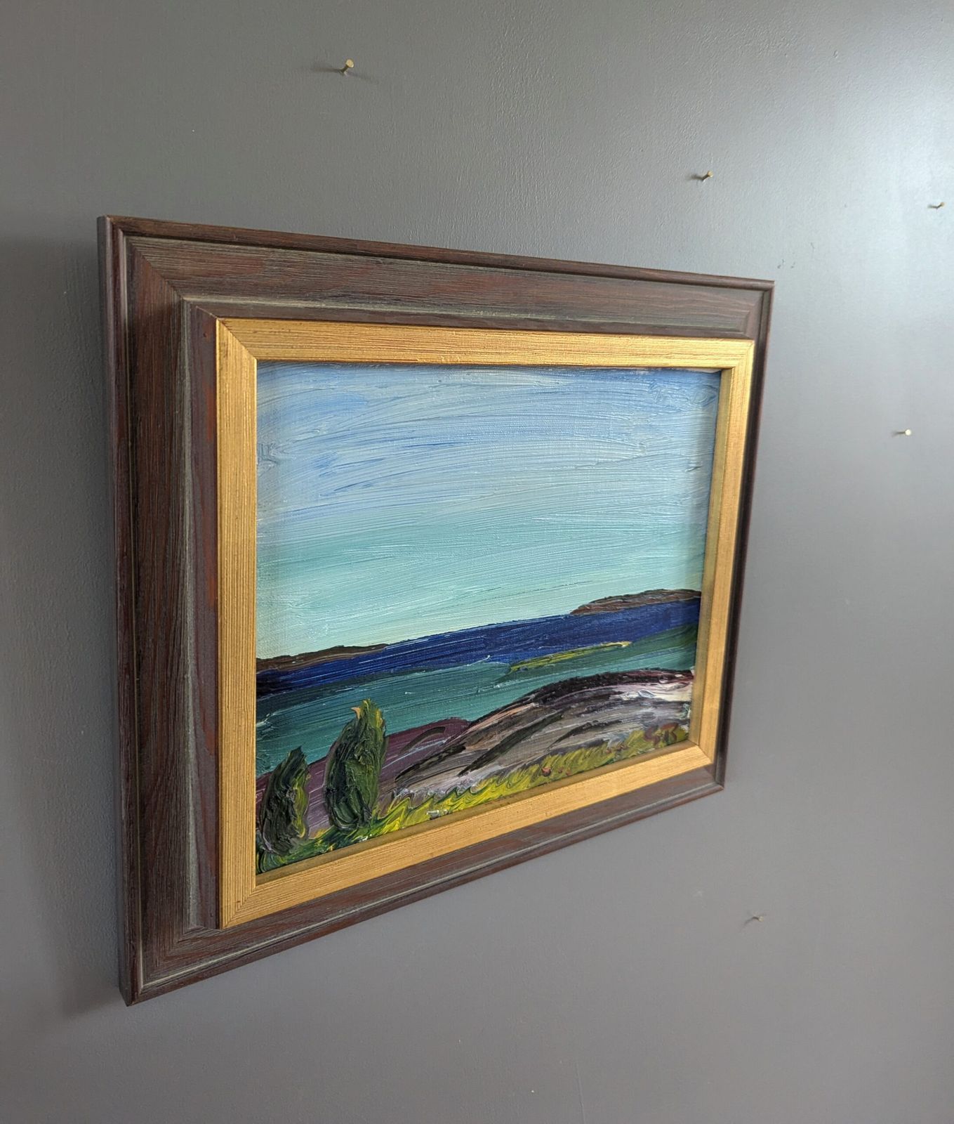 Oil Painting Echoes Of The Coast photo Home Decor