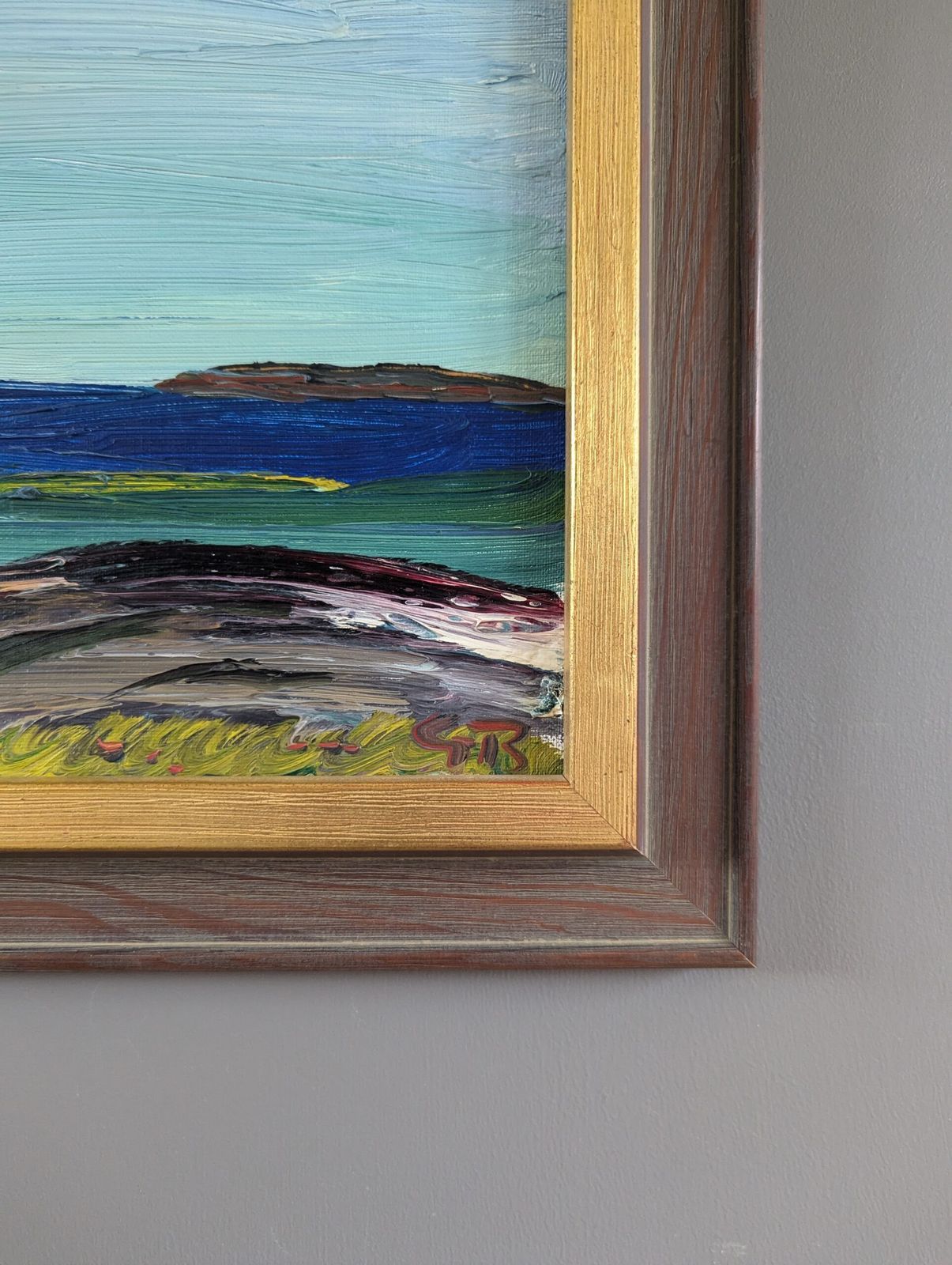 Oil Painting Echoes Of The Coast photo 440.0