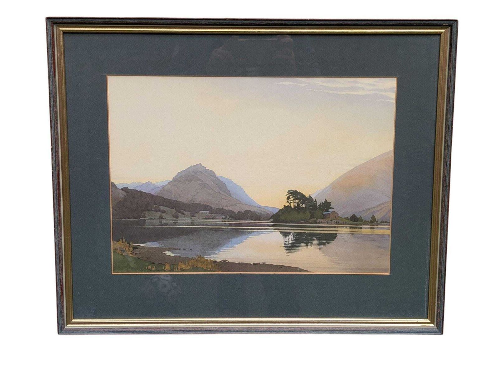 After Sunset, Grasmere By William Heaton Cooper R.I. (1903   1995) Framed Print.