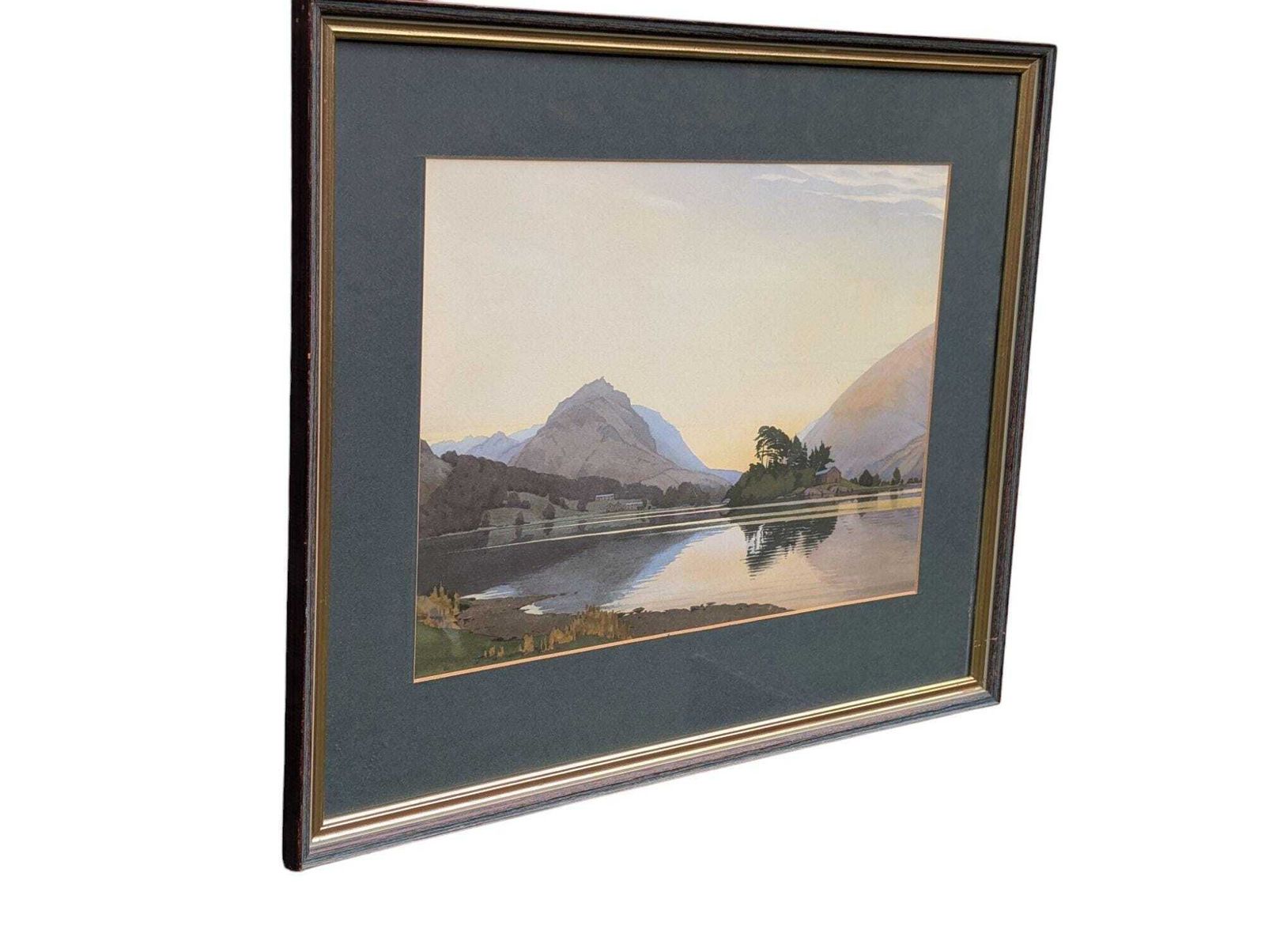 After Sunset, Grasmere By William Heaton Cooper R.I. (1903   1995) Framed Print. photo for sale