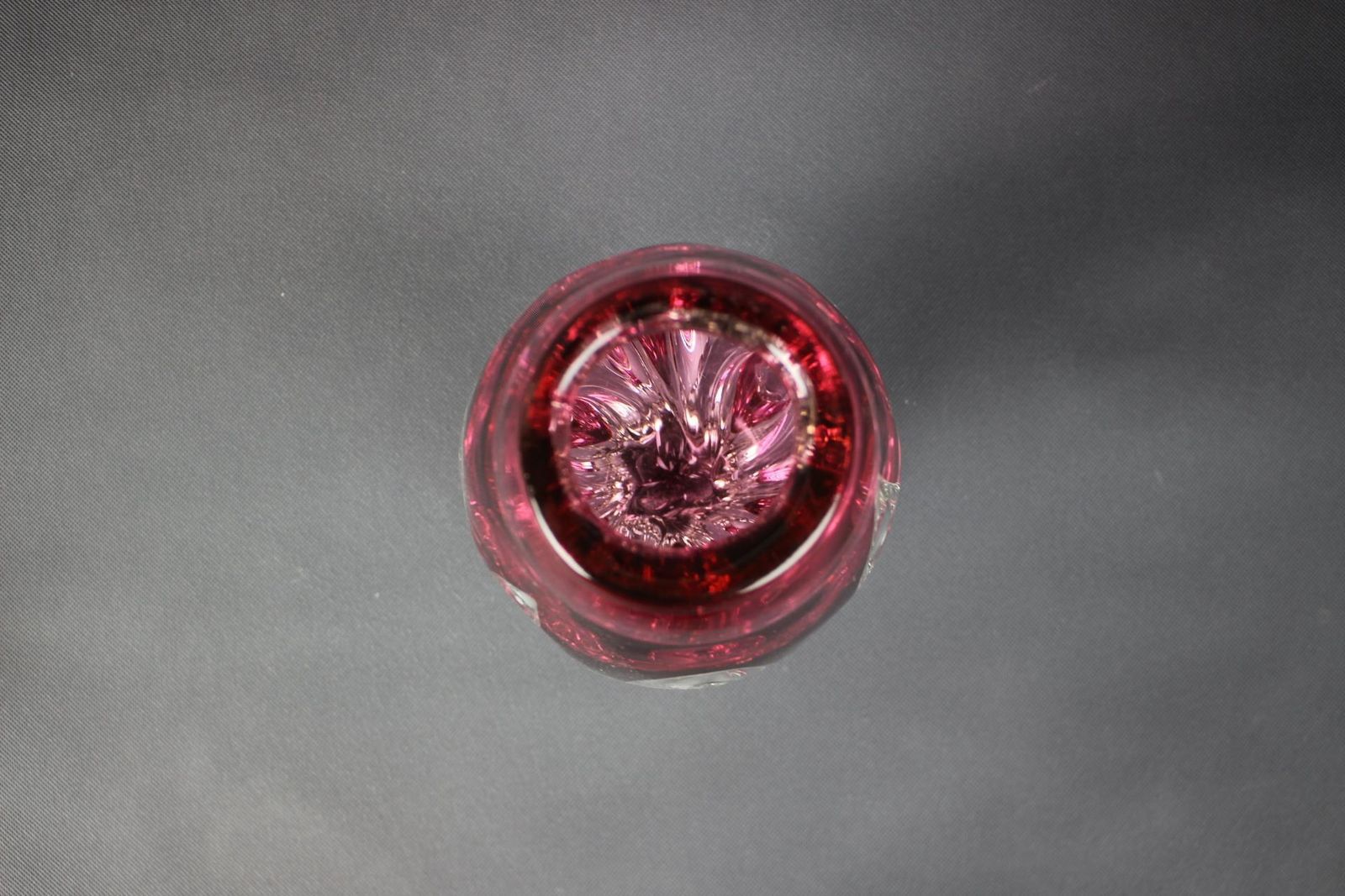 Bohemian Art Glass Vase By Josef Hospodka, Czechoslovakia, 1960s photo for sale