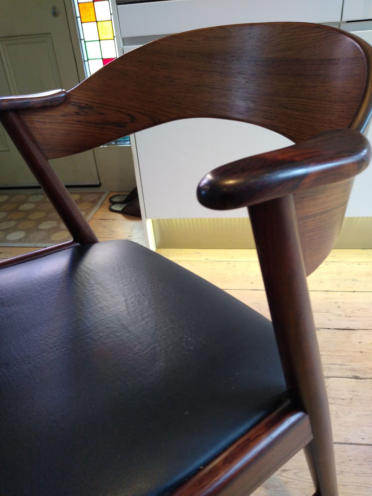 Rosewood Scandinavian Chair photo 120.0