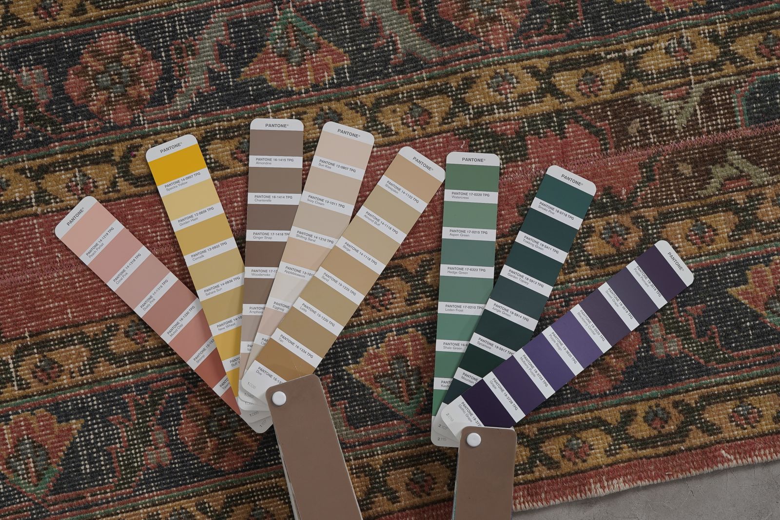 1960s Hand Knotted Anatolian Runner   Stair Carpet 1'7'' X 23'9'' photo for sale