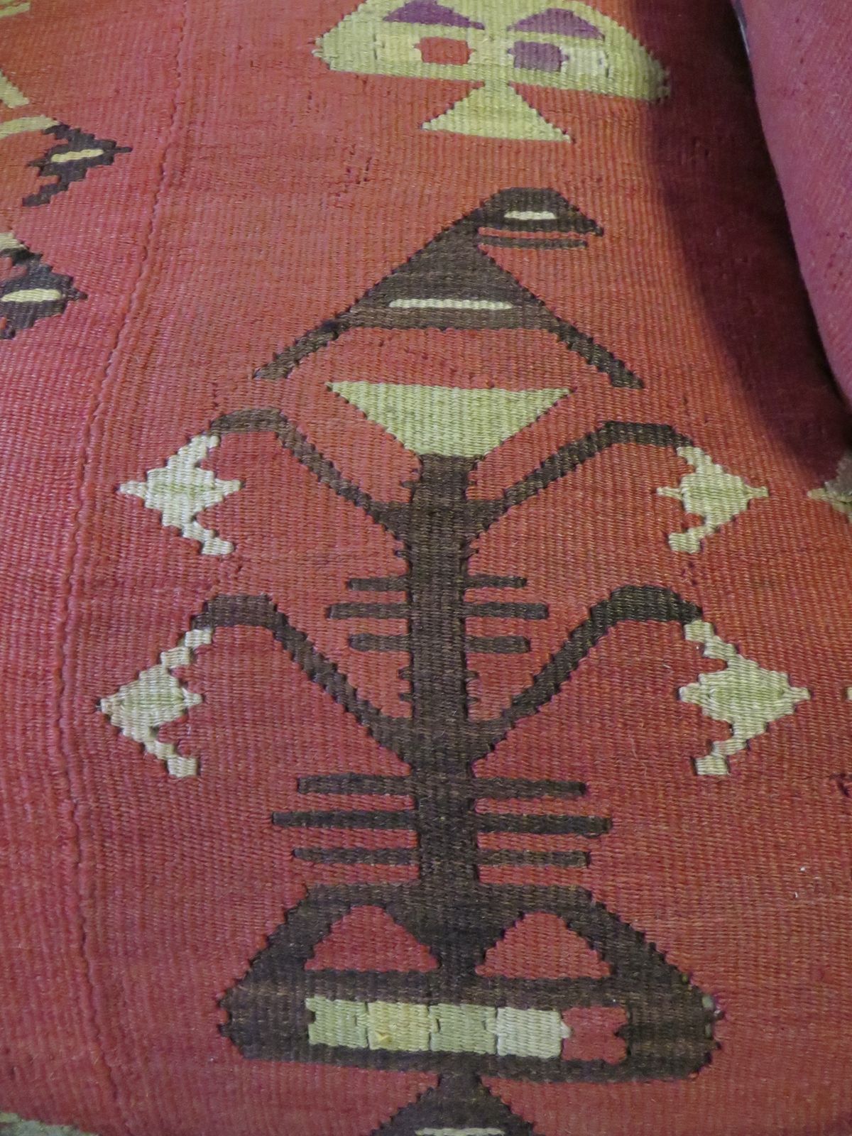 Furniture Howard And Sons "Kilim" Club Armchair. photo