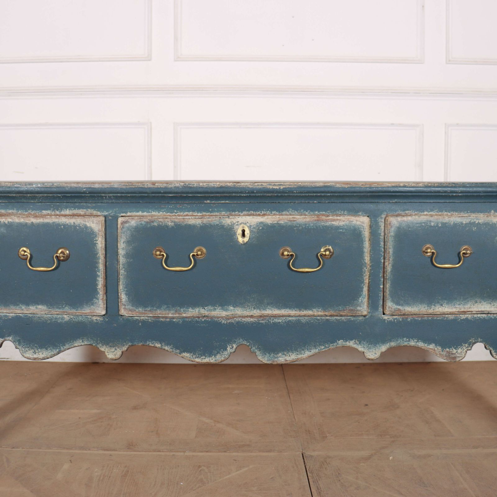 18th Century Painted Dresser Base photo vinterior