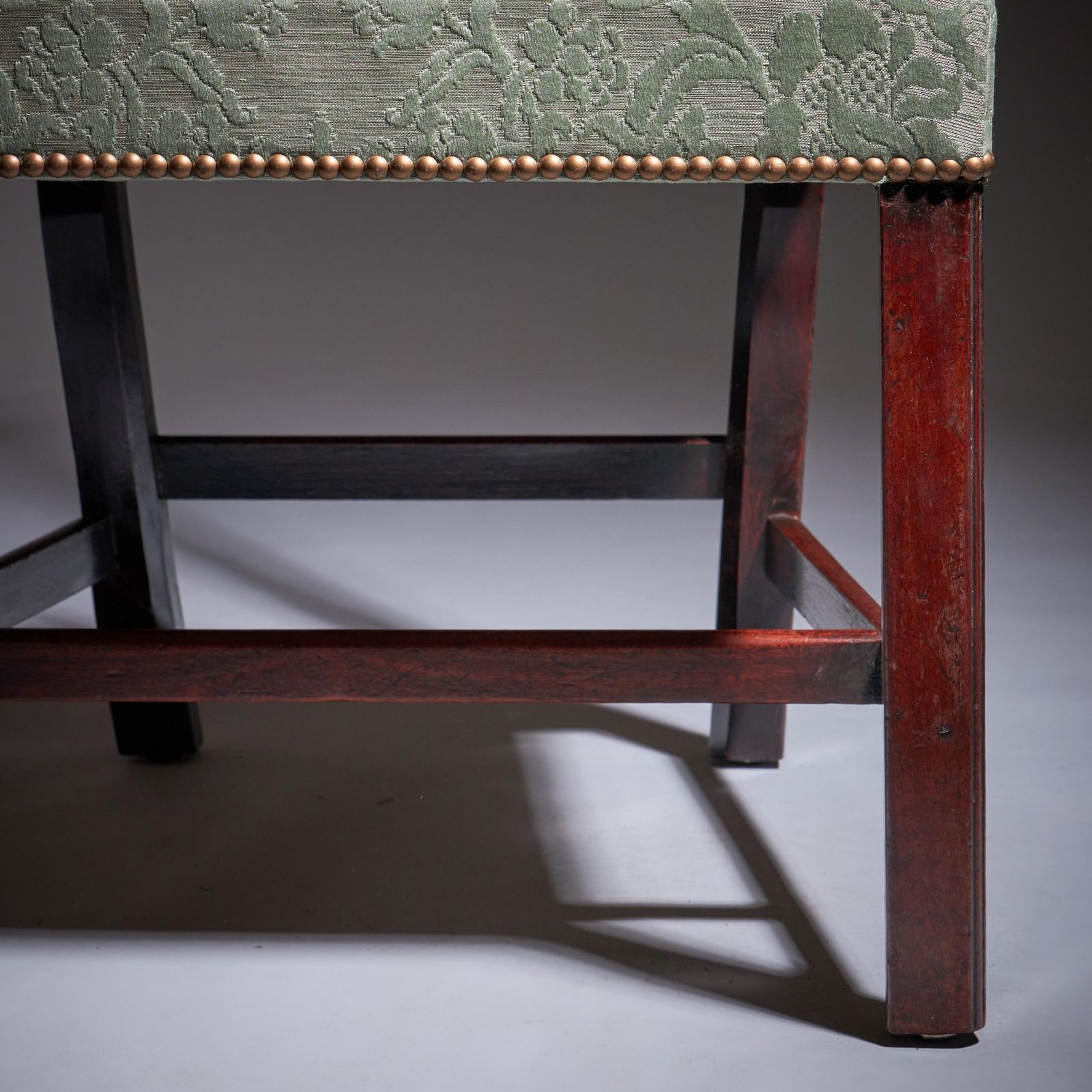 photo for sale A Fine Set Of Six George III 18th Century Gothic Chippendale Dining Chairs, 1760