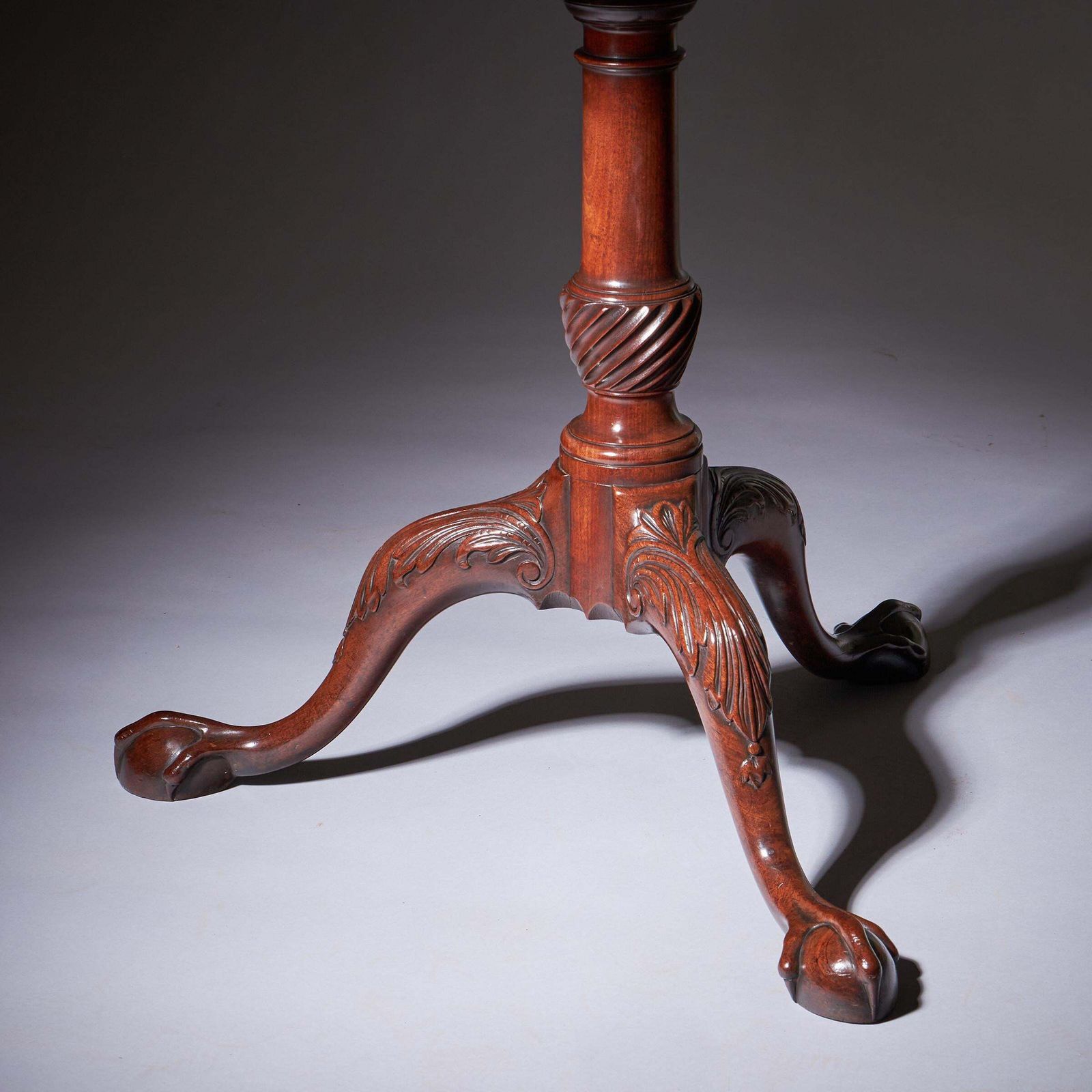 photo buy A Fine 18th Century George II Mahogany Tripod Table, Circa 1760