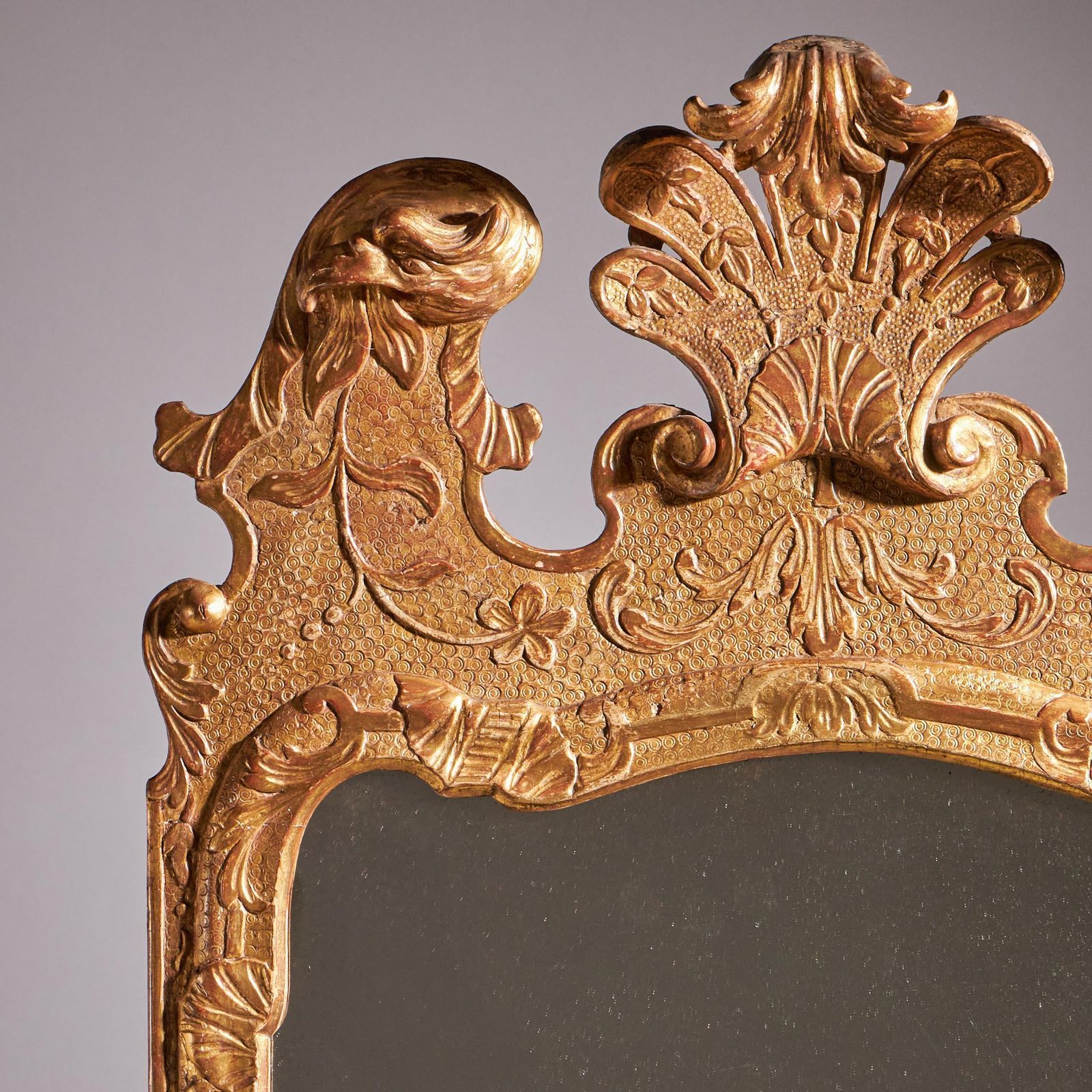 18th Century George I Gilt Gesso Pier Glass Mirror, Manner Of John Belchier photo vinterior